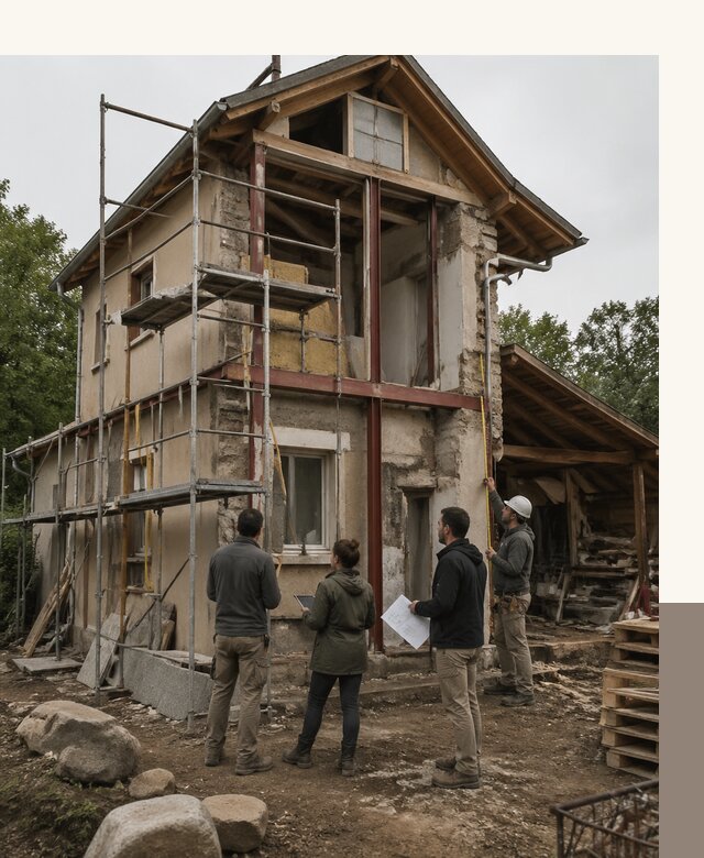Реконструкция загородного дома под ключ в Соколе от бюро